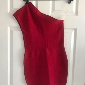 Guess by Marciano bandaged dress